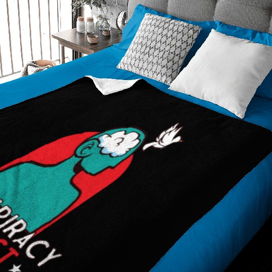 Conspiracy Theories Conspiracy Theorist Freemason Baby Blankets