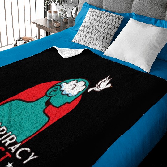 Conspiracy Theories Conspiracy Theorist Freemason Baby Blankets