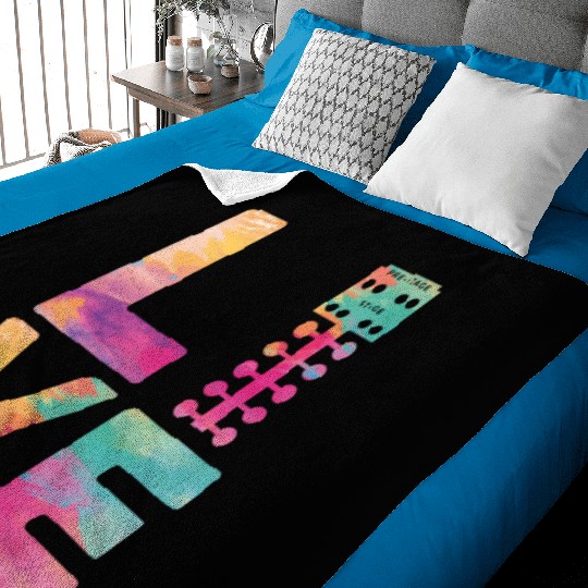 Drag Racing Race Car Watercolor Baby Blankets