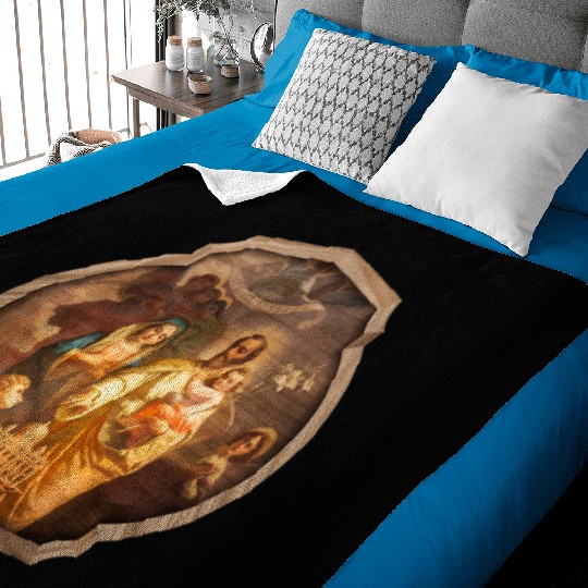 St Joseph Holy Catholic Church Ite Ad Catholic Baby Blankets