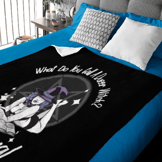 Bihexual Funny Bisexual Queer Witch LGBT Wicca Baby Blankets