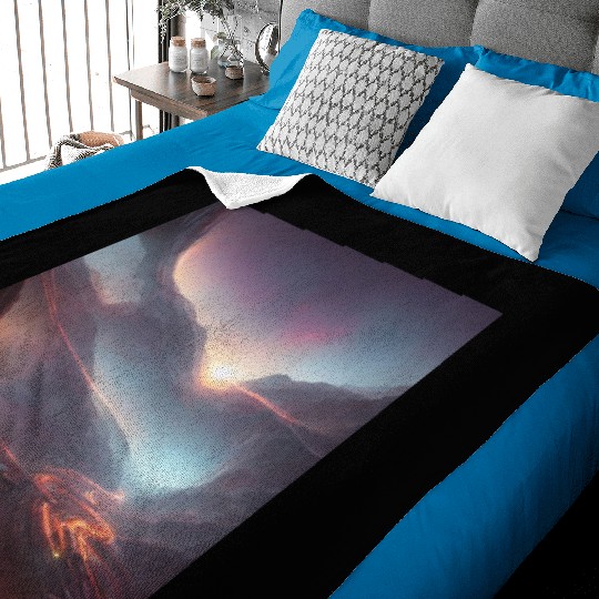 Sunrise at the Tunnel View Point Baby Blankets