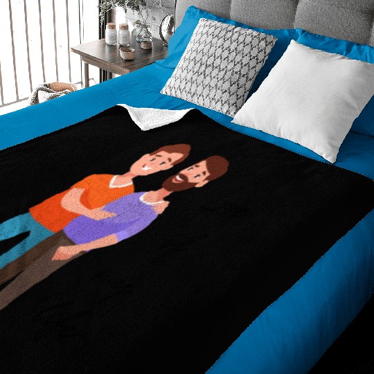 lesbian lgbtq pride valentine day 2023 valentines Baby Blankets