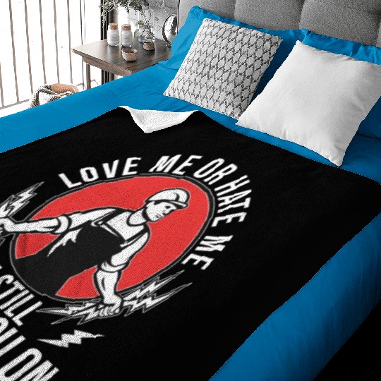 Funny Electrical Lineman Saying Thank A Lineman Baby Blankets