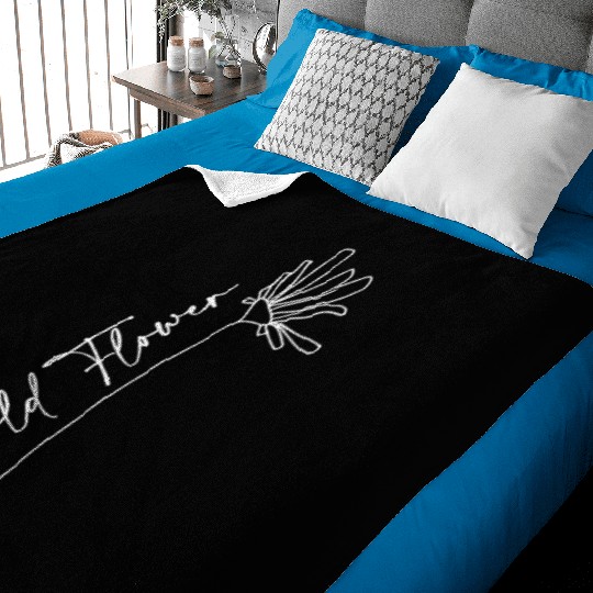 Wild Flower Baby Blankets