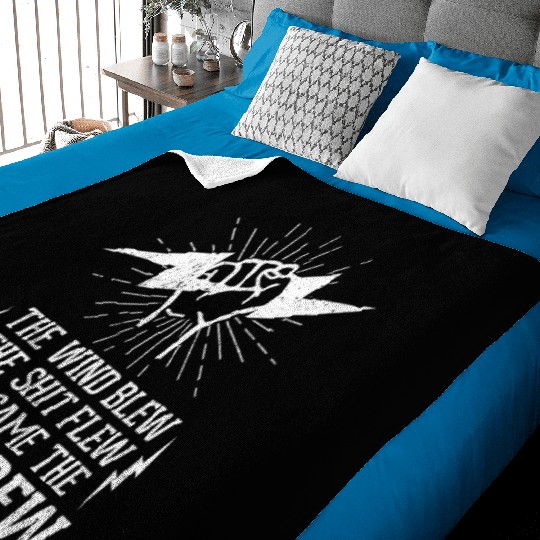 Funny Electrical Lineman Saying Thank A Lineman Baby Blankets