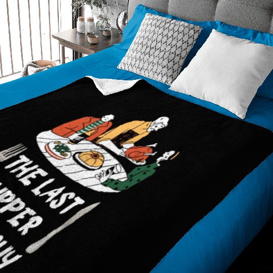 the last supper family guy Baby Blankets