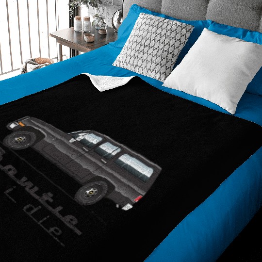 BOWTIE Midnight Black Baby Blankets