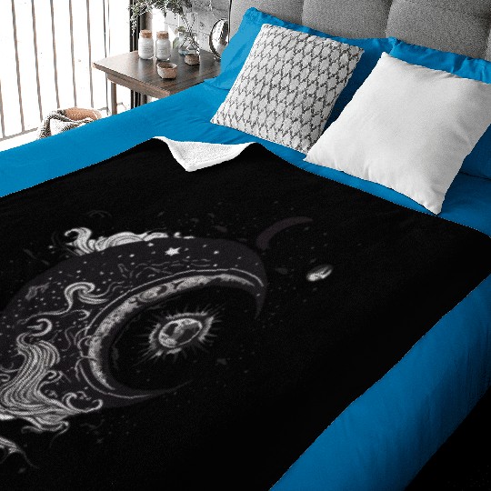 Get Your Astrology Baby Blankets with the Moon !