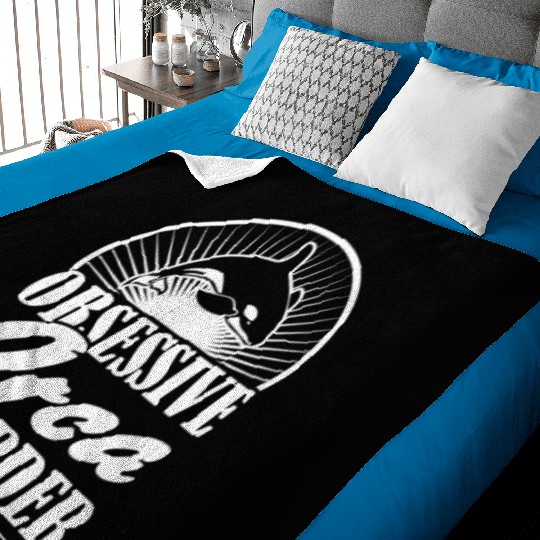 King Orca, Ruler of the Seas Baby Blankets