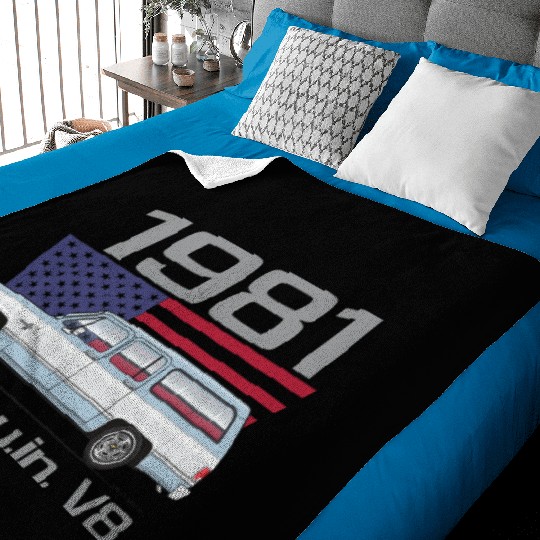 1981 Light Blue Baby Blankets