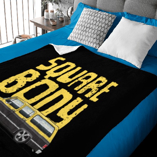 square body Colonial yellow Baby Blankets