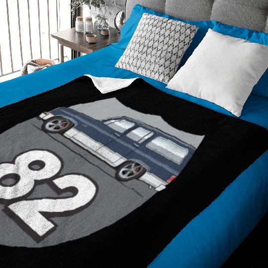 82 Midnight Blue Baby Blankets