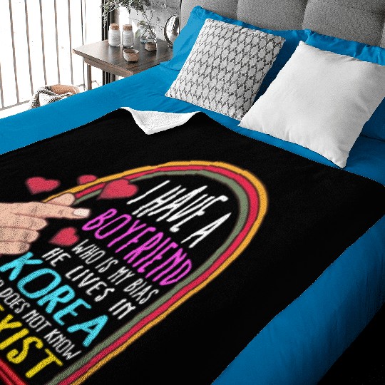 Korean Baby Blankets, I Have A Boyfriend Who Is My Bias