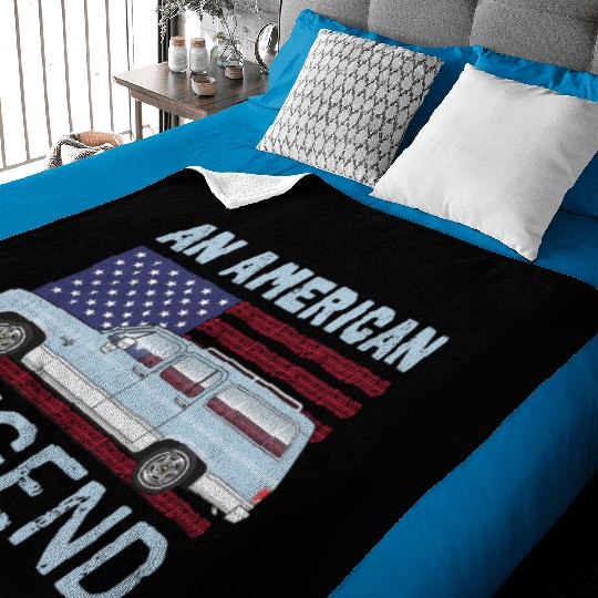 legend Light Blue Baby Blankets