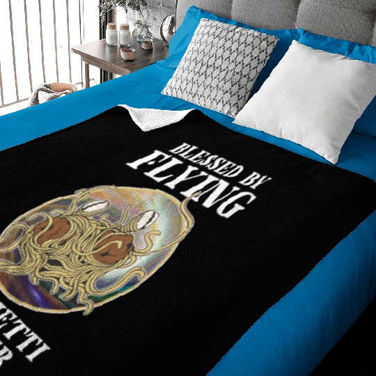 Atheist Atheism Flying Spaghetti Pastafarianism Baby Blankets