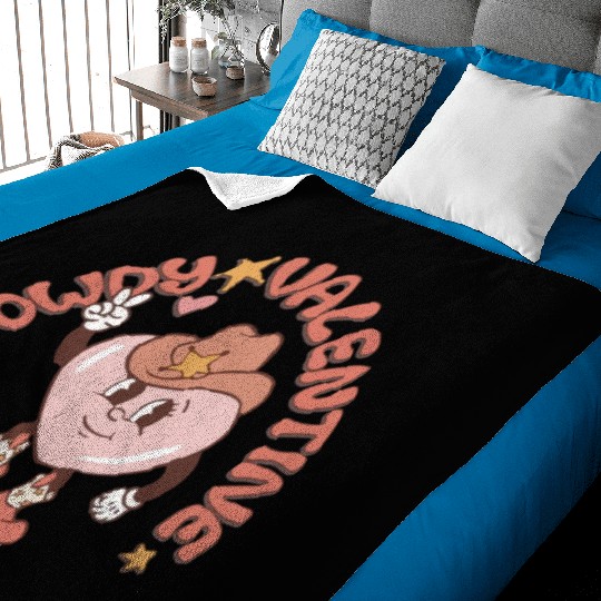 Howdy Valentine Baby Blankets Western Valentin s Day