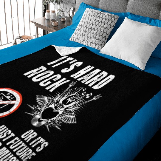 Hard Rock or Future Elevator Music Baby Blankets