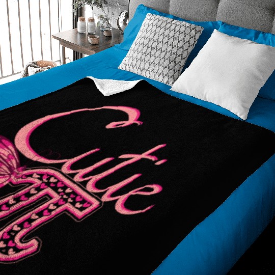 Cute Pi Butterfly Math Holiday Mathematics Pi Day Baby Blankets