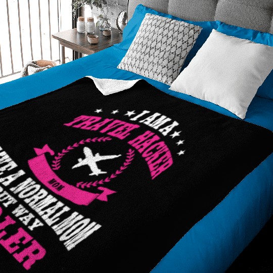 Travel Hacker Mom Baby Blankets