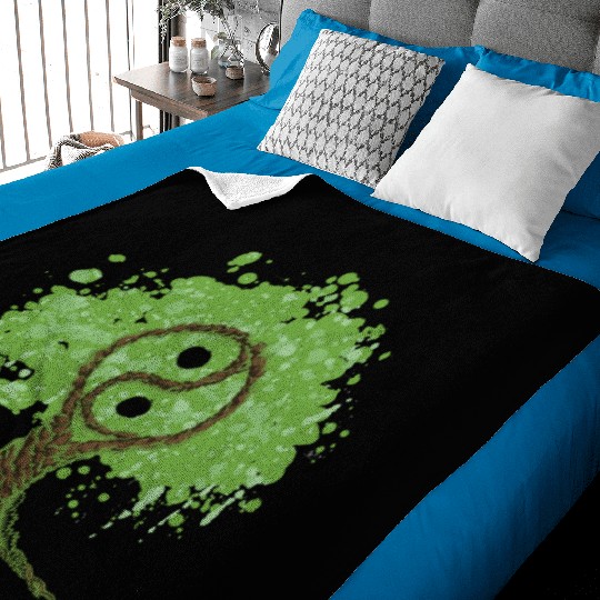 Ying Yang Tree of Life Baby Blankets