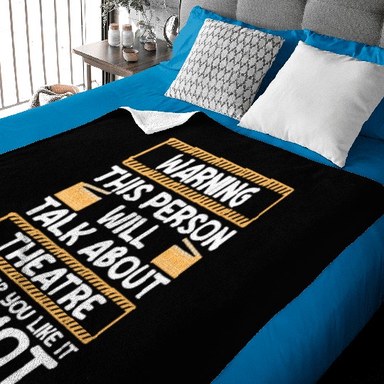Theater Direction Drama Club Baby Blankets