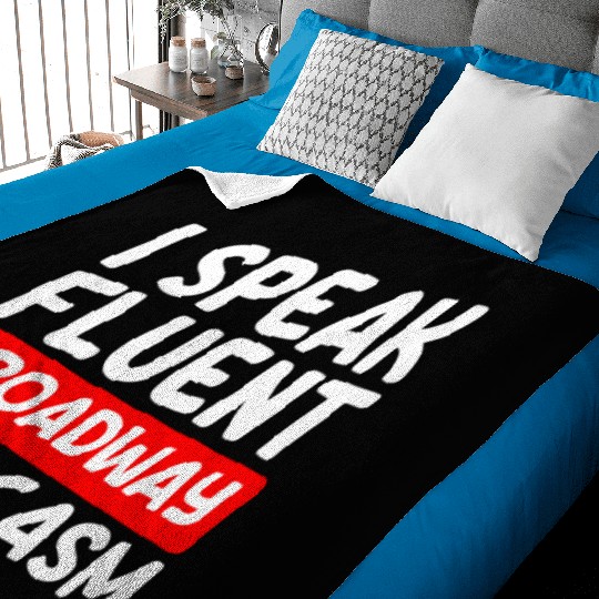 Actor Theater Fan Comedy Drama Club Baby Blankets