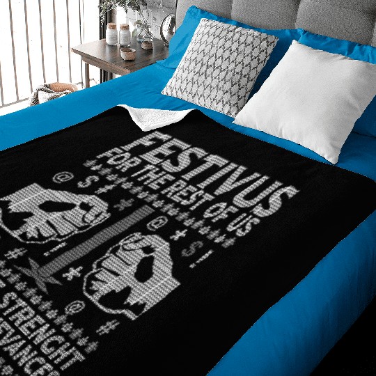 Festivus For The Rest Of Us Baby Blankets