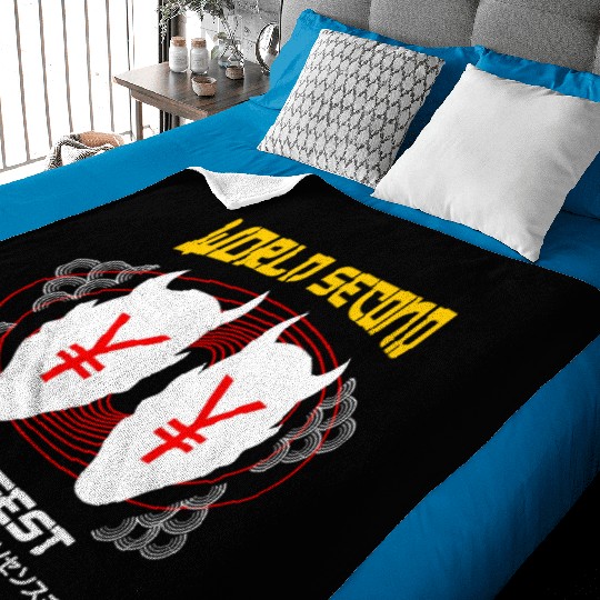 World Second Largest Economy Baby Blankets