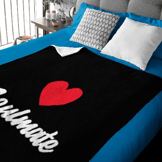 Soulmate Valentine's Day Baby Blankets