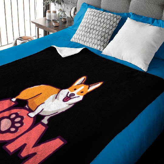 DOG MOM, CUTE DOG Baby Blankets