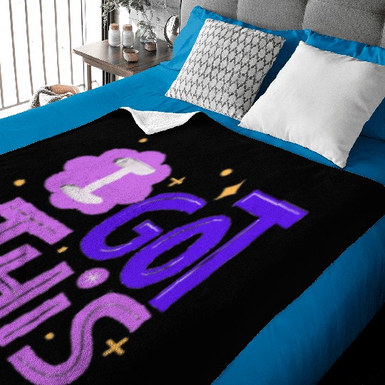 I Got This Baby Blankets