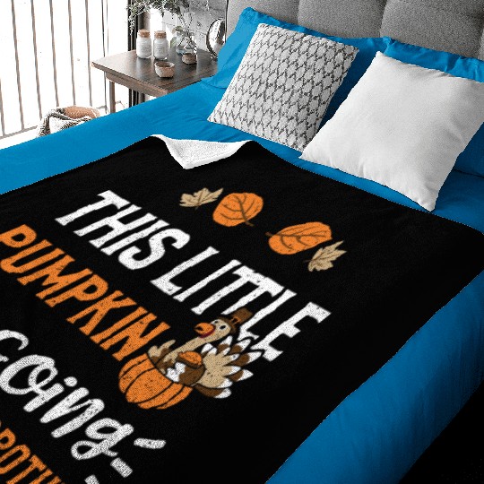 This Little Pumpkin Is Going To... Baby Blankets