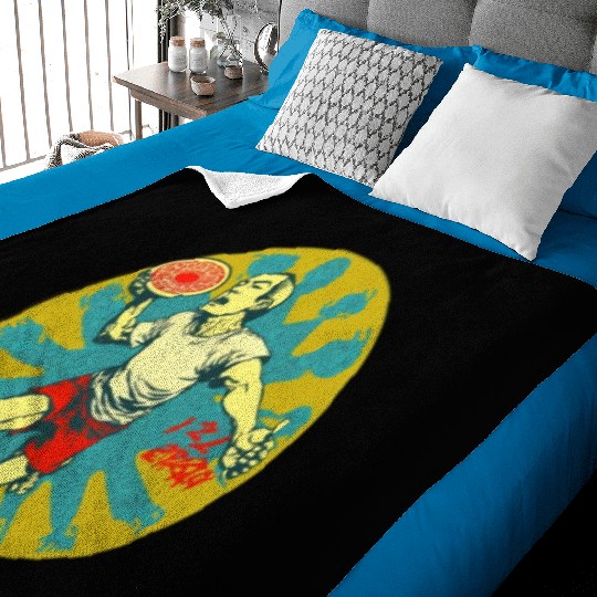 Ultimate Frisbee Retirement Appreciation Pop Art Baby Blankets