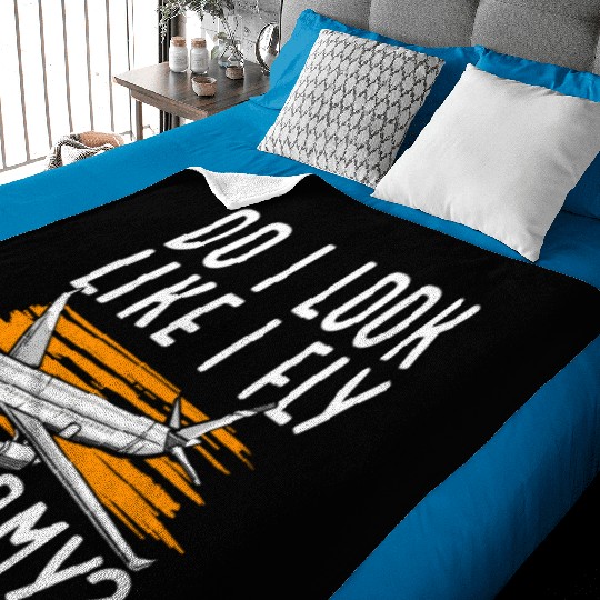 Do I Look Like I Fly Economy First Class Frequent Baby Blankets