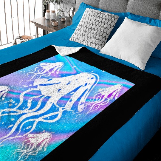 V-Legend: Fantasy Jellyfish Baby Blankets