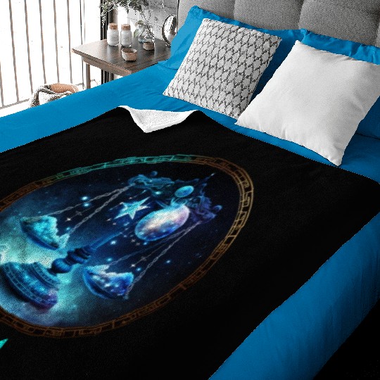 Embrace Your Libra Identity: Libra Pride Zodiac Baby Blankets