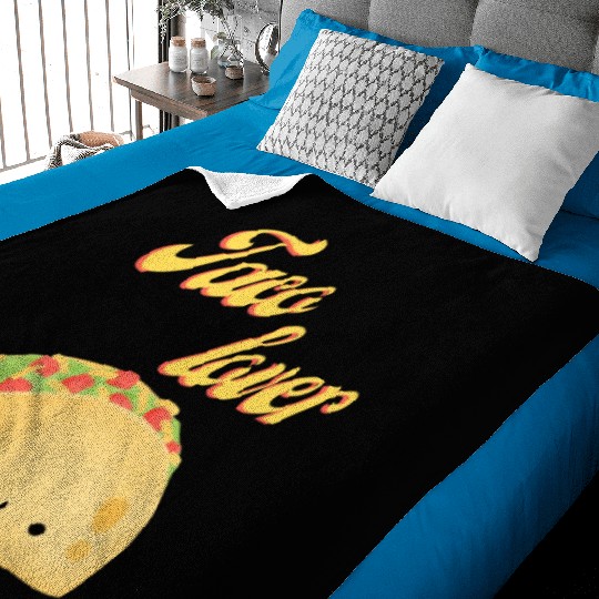 Taco Lover I Love Tacos Tacos Lover Baby Blankets