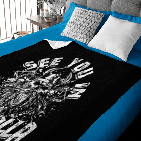 See you in Valhalla - Viking Baby Blankets