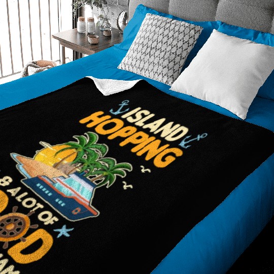 Cruise Ship | Vacation Cruising Gift Ideas Baby Blankets
