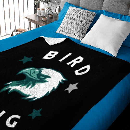 Eagle Bird Gang Funny Philadelphia Baby Blankets