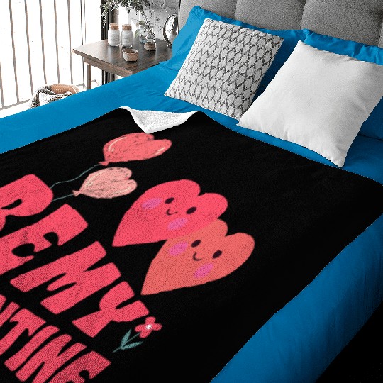 Be My Valentine Gift Baby Blankets