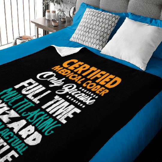 Medical Coder , Programmer Baby Blankets