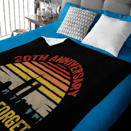 Never Forget 9 11 20th Anniversary Baby Blankets