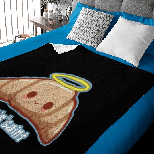 Croissaint - innocent croissant Baby Blankets