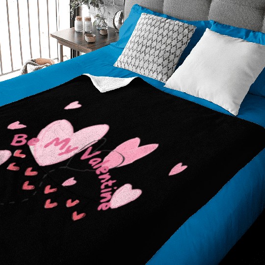 be my valentine ! Baby Blankets