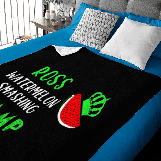 ROSS WATERMELON SMASHING CHAMP Baby Blankets