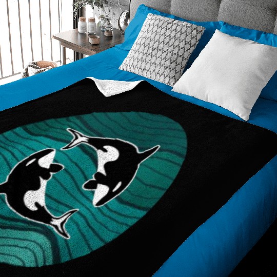 Orca Is My Valentine Life Is Better With Orca Baby Blankets