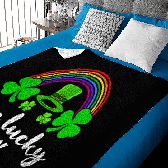 One Lucky Boy St Patrick's Day Baby Blankets