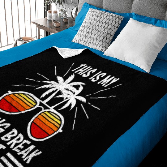 Party Friends This is my Spring Break Baby Blankets